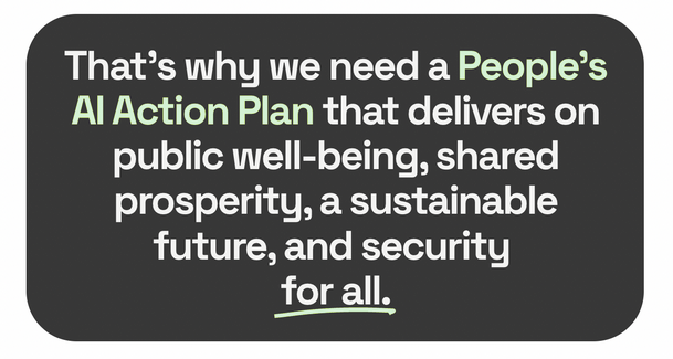 People's AI Action Plan